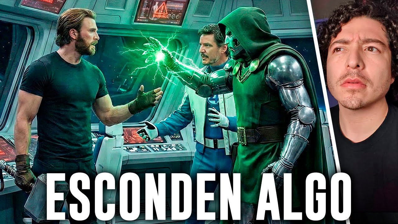 Trailer de Avengers Doomsday en SuperBowl Steve y Doom en la nave de los 4 fantásticos