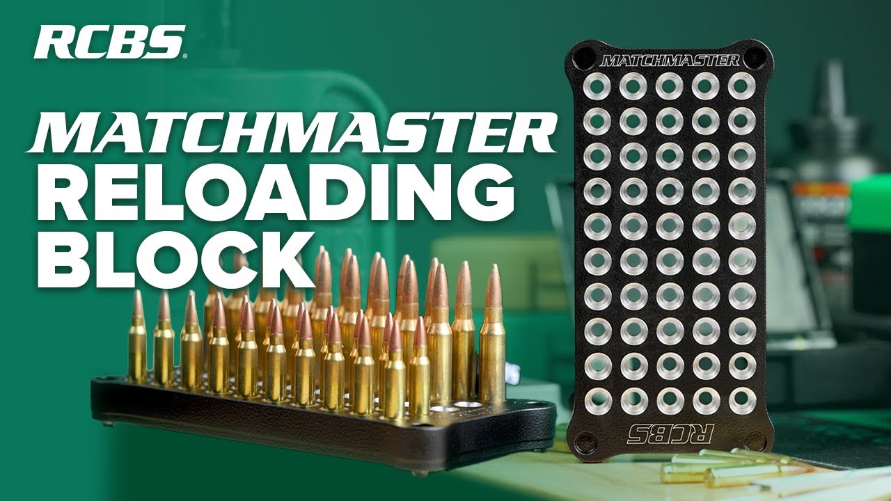 Новый блок перезарядки RCBS MatchMaster