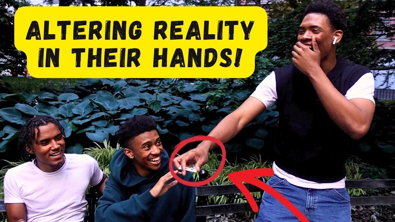 Street Magician ALTERS REALITY In Strangers Hand! | Close Up Street Magic