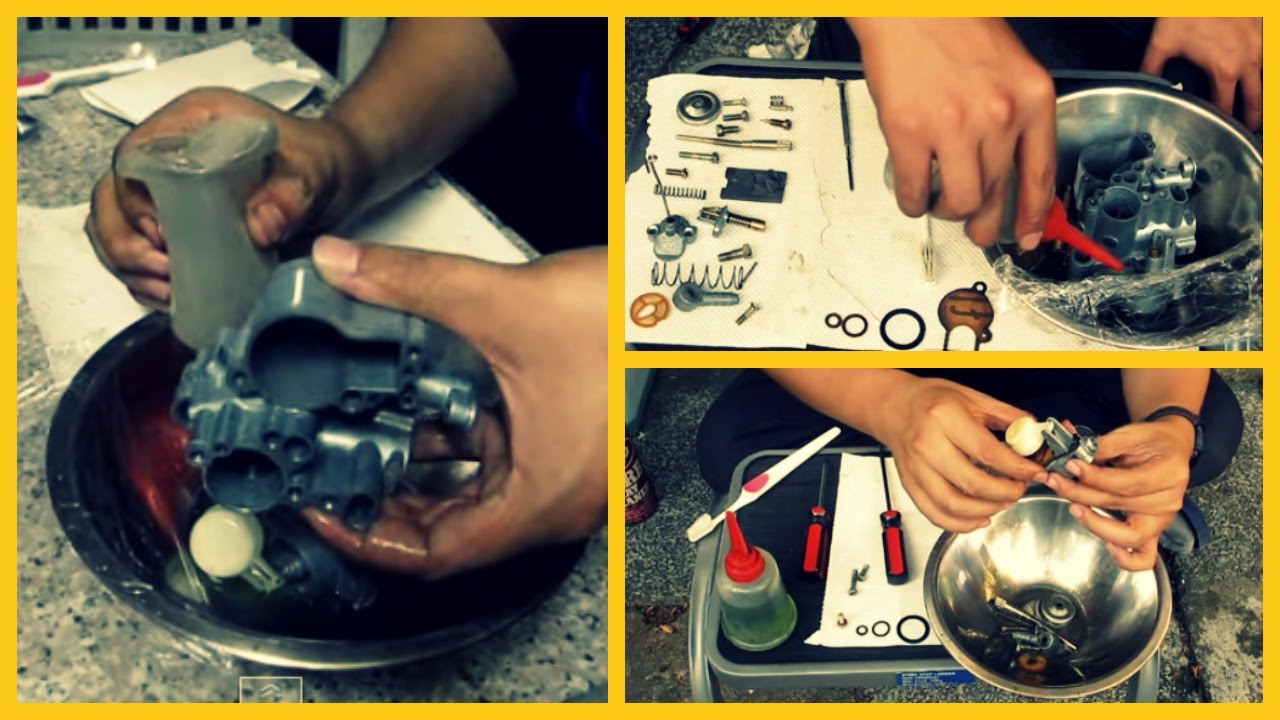 วิธีถอดล้างคาร์บูเรเตอร์เวสป้า / How to clean Vespa Carburetor SI Series