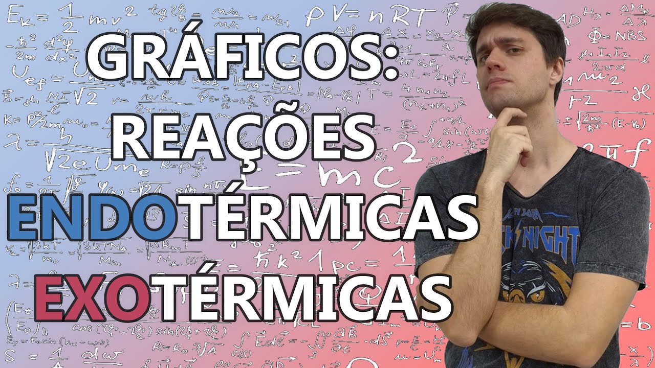 GRÁFICOS DE REAÇÕES ENDOTÉRMICAS E EXOTÉRMICAS - Muito fácil de aprender!