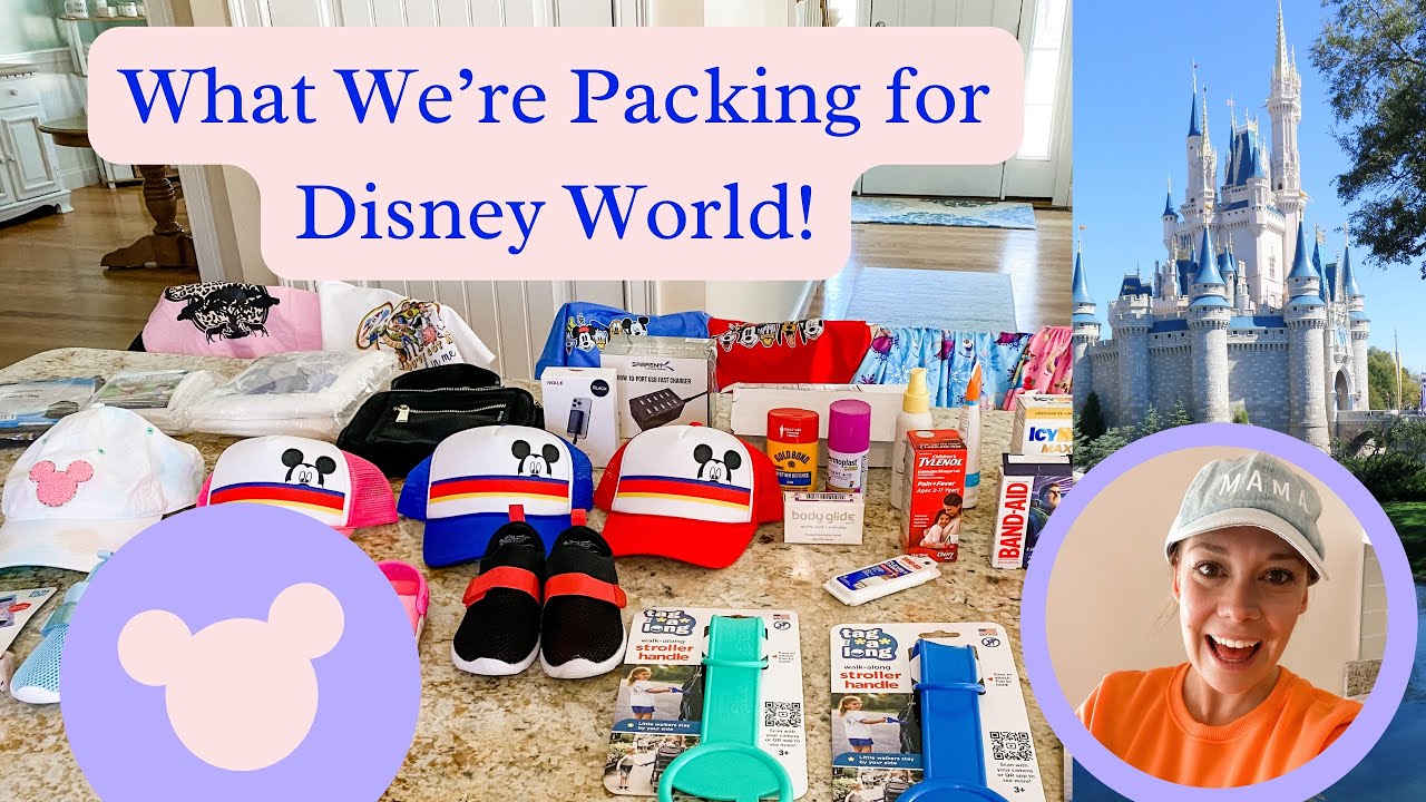 What We’re Packing for Disney | Disney Packing Recommendations | Disney Tips | Family of 5