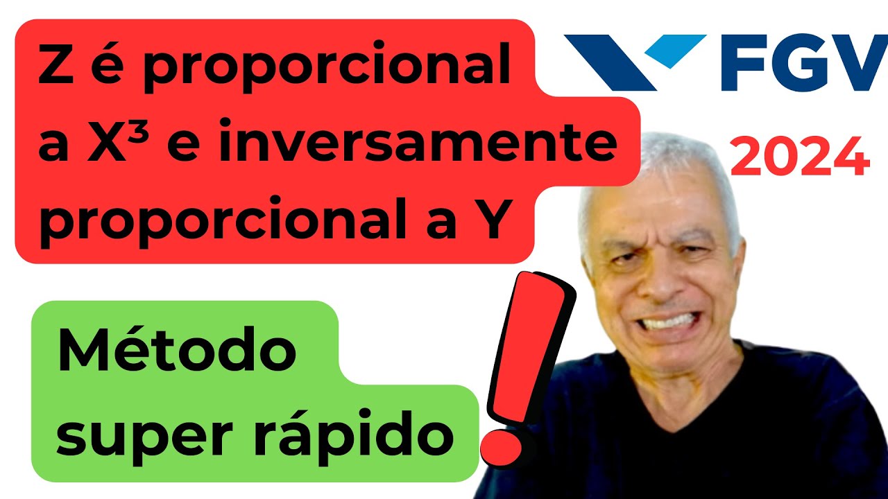 🔴FGV 2024 | MEDICINA MACKENZIE PARANÁ | QUESTÃO 74 | Matemática | GRANDEZAS PROPORCIONAIS