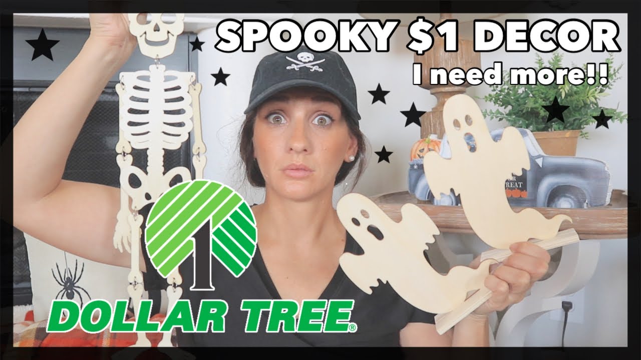 DOLLAR TREE HAUL *$1.00 HALLOWEEN FINDS TO HUNT FOR* I’M OBSESSED WITH THE GHOSTS