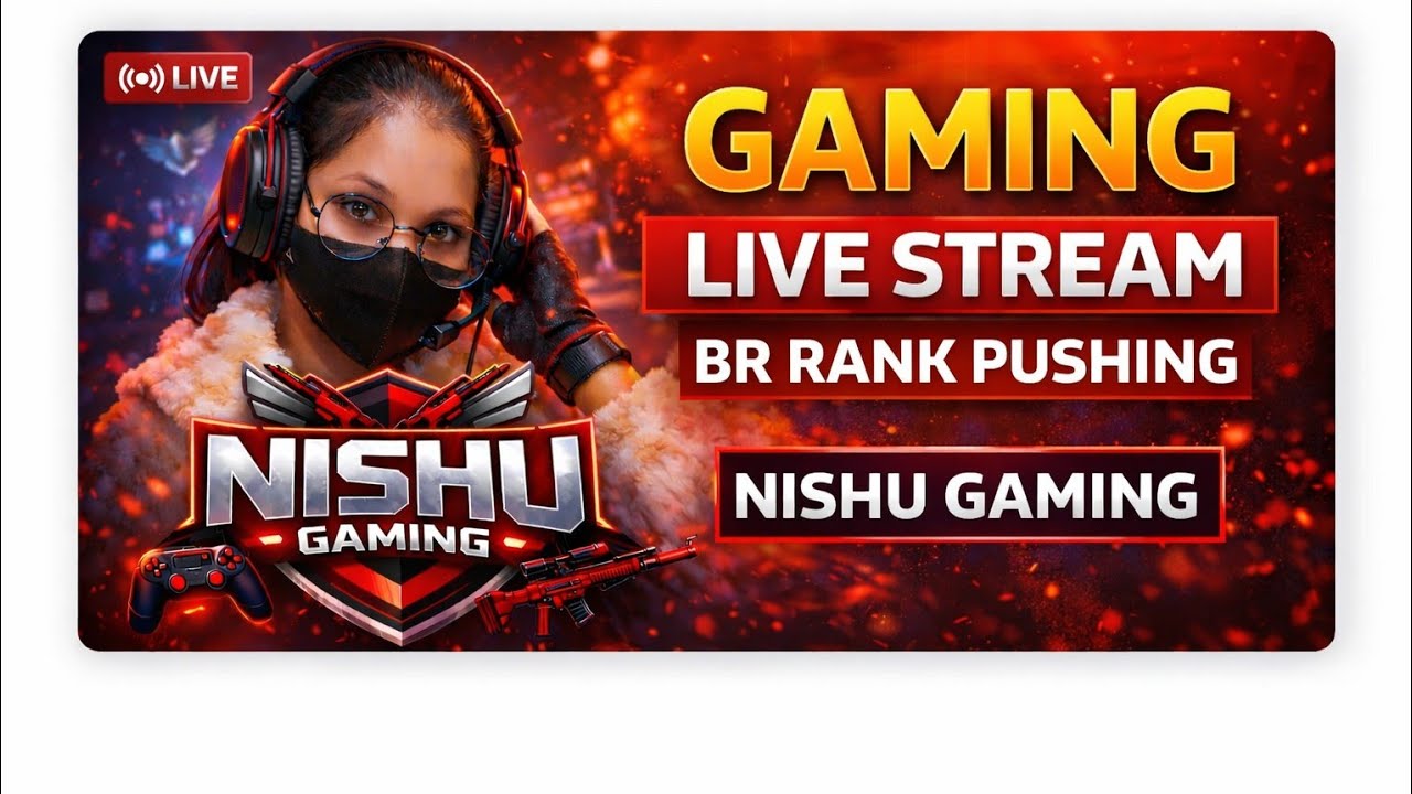 NISHU GAMING LIVE STREAM 😱💀#freefire #live #livestream #trending #viral #youtubeshorts #shorts