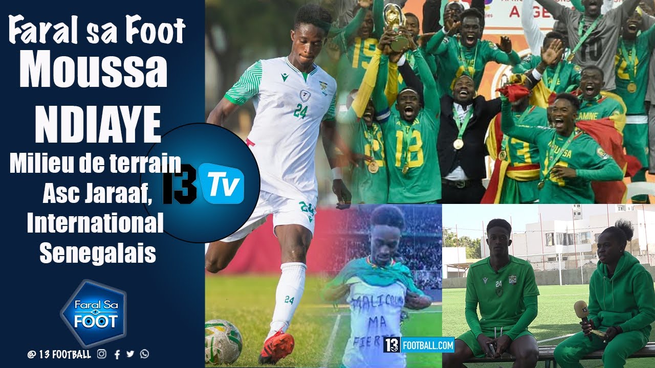 FSF AVEC MOUSSA NDIAYE, JOUEUR DU JARAAF, CHAMPION D'AFRIQUE  