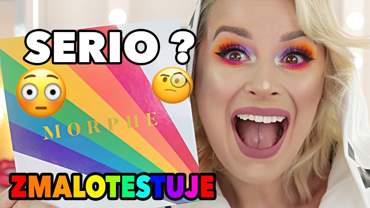 🌈 ZMALOTESTUJE 🌈 MORPHE 25L Pride Collection + Zestaw Pędzli