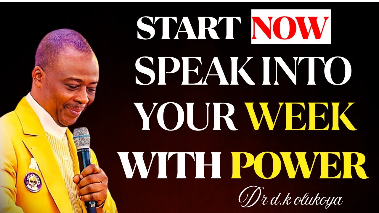 Monday 2nd February, 2026 | Speak Into Your Week With Power | Dr. D.K. Olukoya