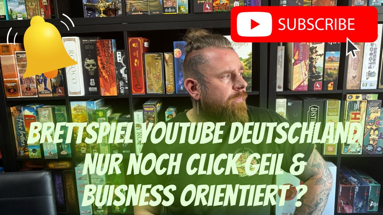 Ist Brettspiel-YouTube zu kommerziell geworden?