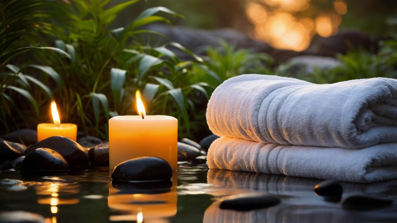 Instant Stress Relief 🌼 Relaxing Spa Music for Anxiety & Insomnia, Healing Calm Piano #16