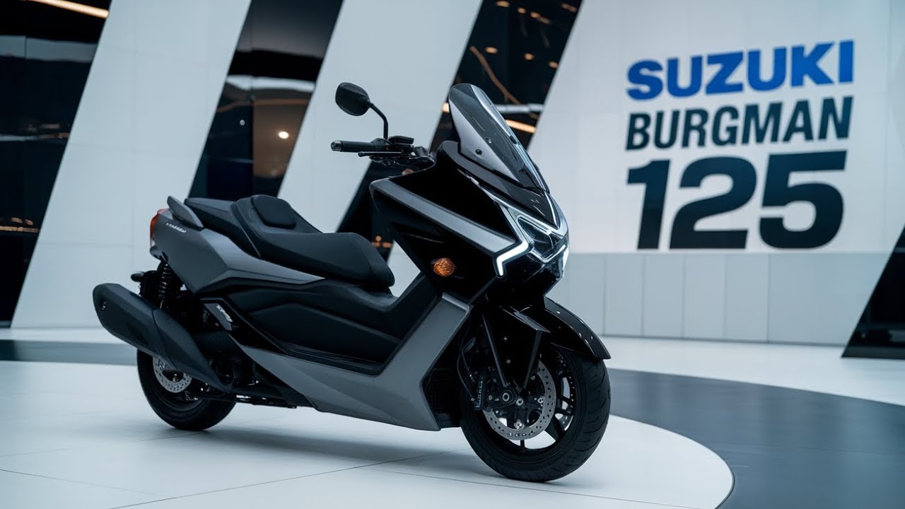 2026 Suzuki Burgman 125 First Look – Comfort, Style & Power! Features, Price & Performance!