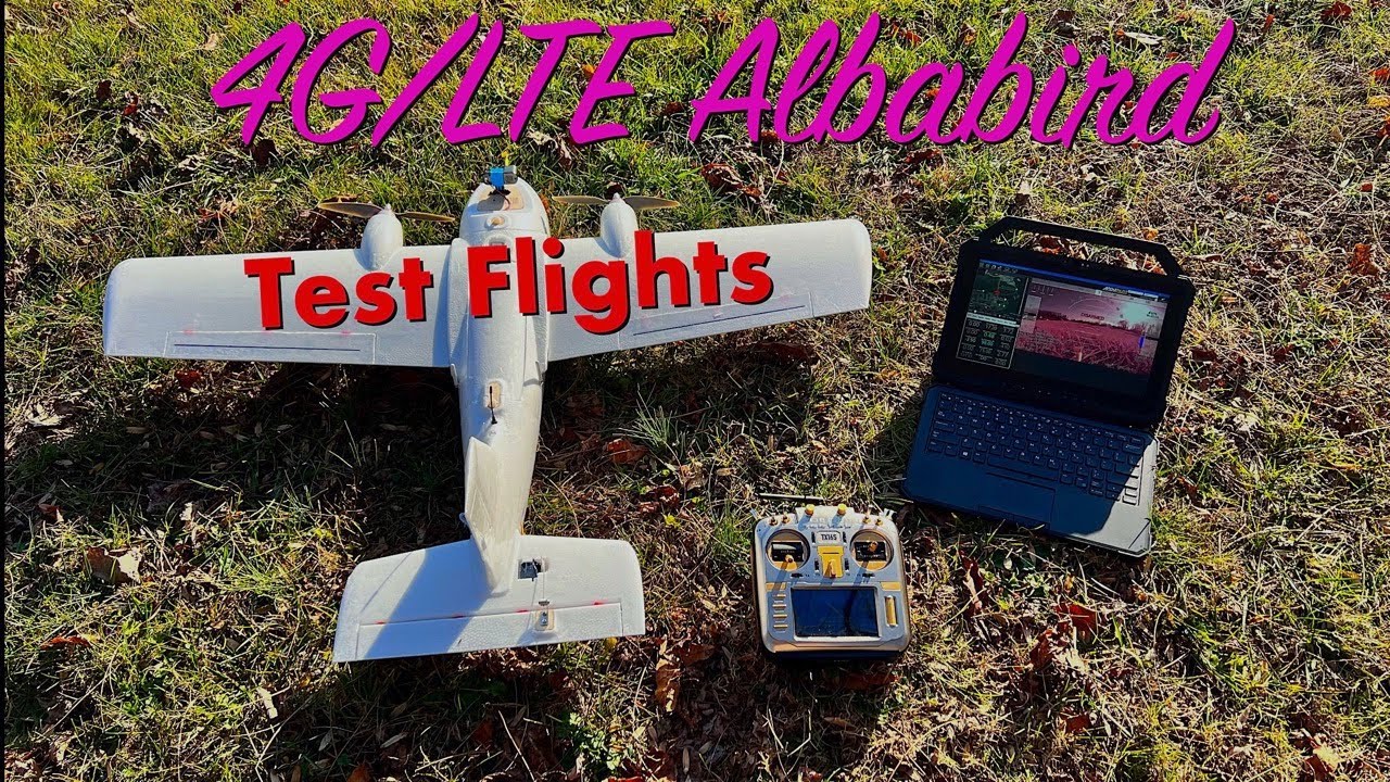 4G/LTE Albabird Test Flights