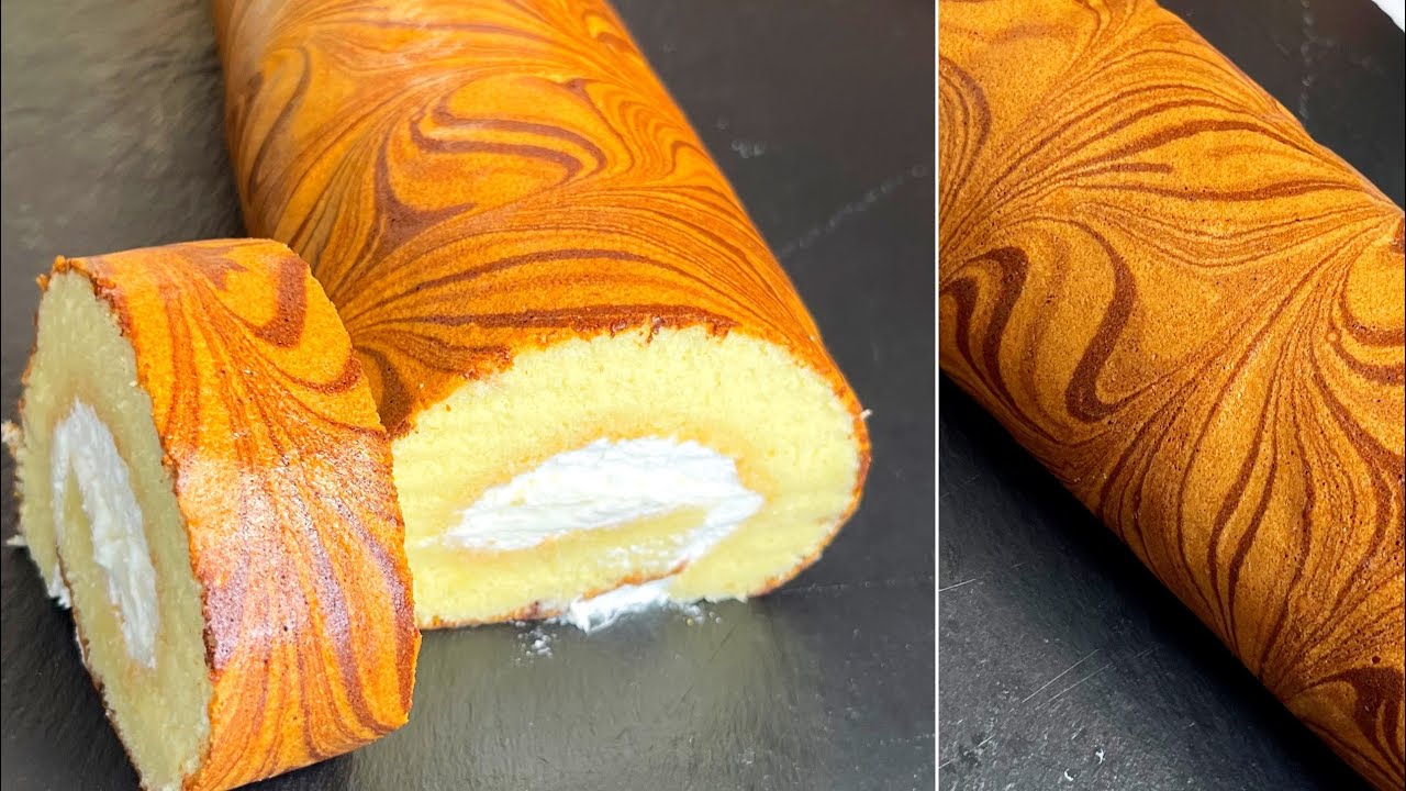 THIS CAKE IS VERY SOFT MOIST AND DELICIOUS!! 😋 AMAZING SWISS ROLL CAKE!