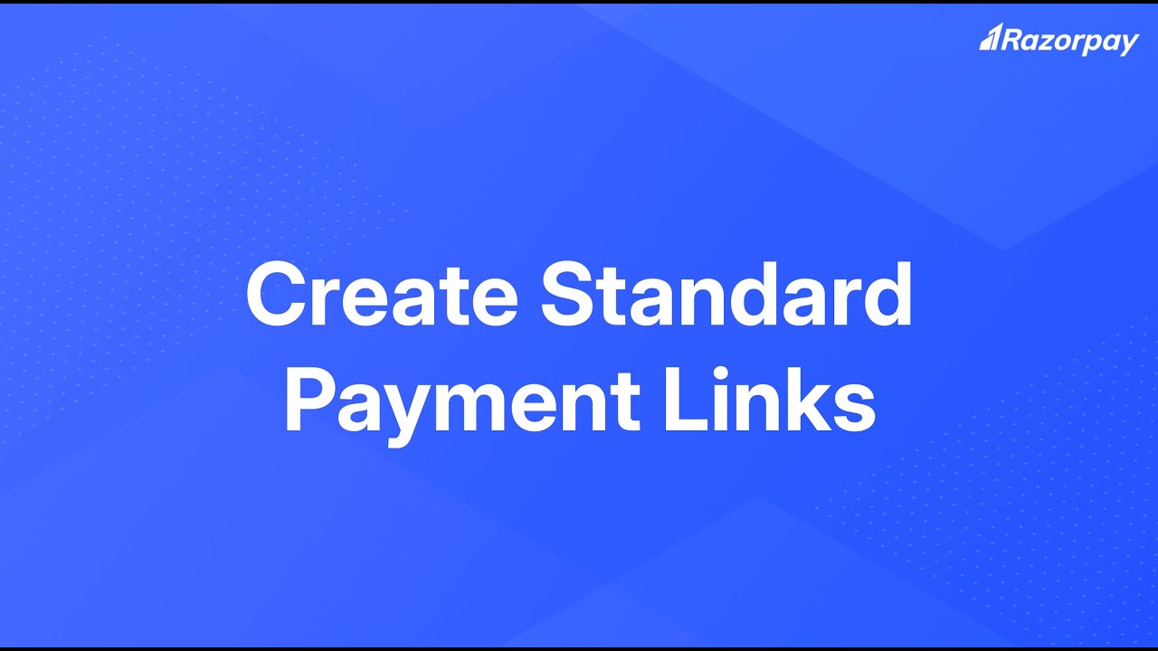 Create Standard Payment Links