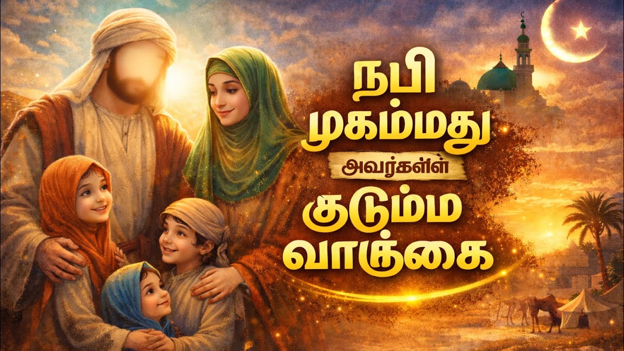 Prophet story in Tamil part 5 nabi (sal) avargalin kudumba valkhai