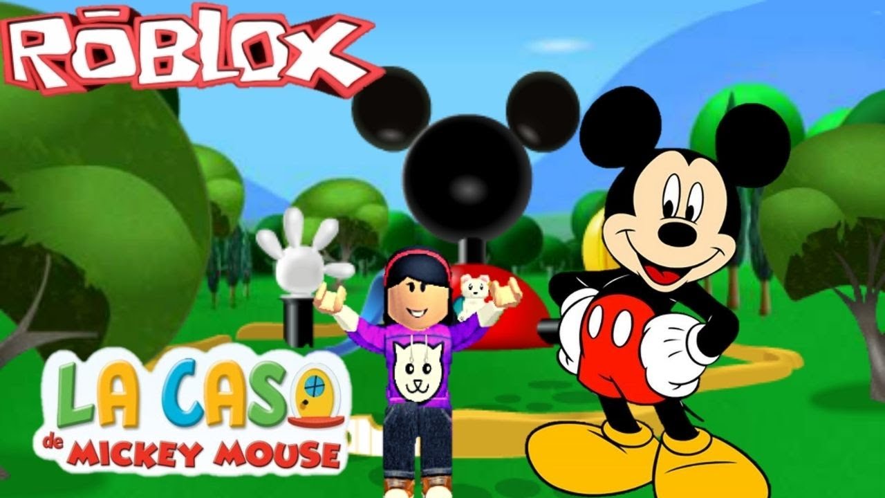 ¡MICKEY Y SUS AMIGOS! EN LA CASA - CLUB DE MICKEY MOUSE🐭-ROBLOX
