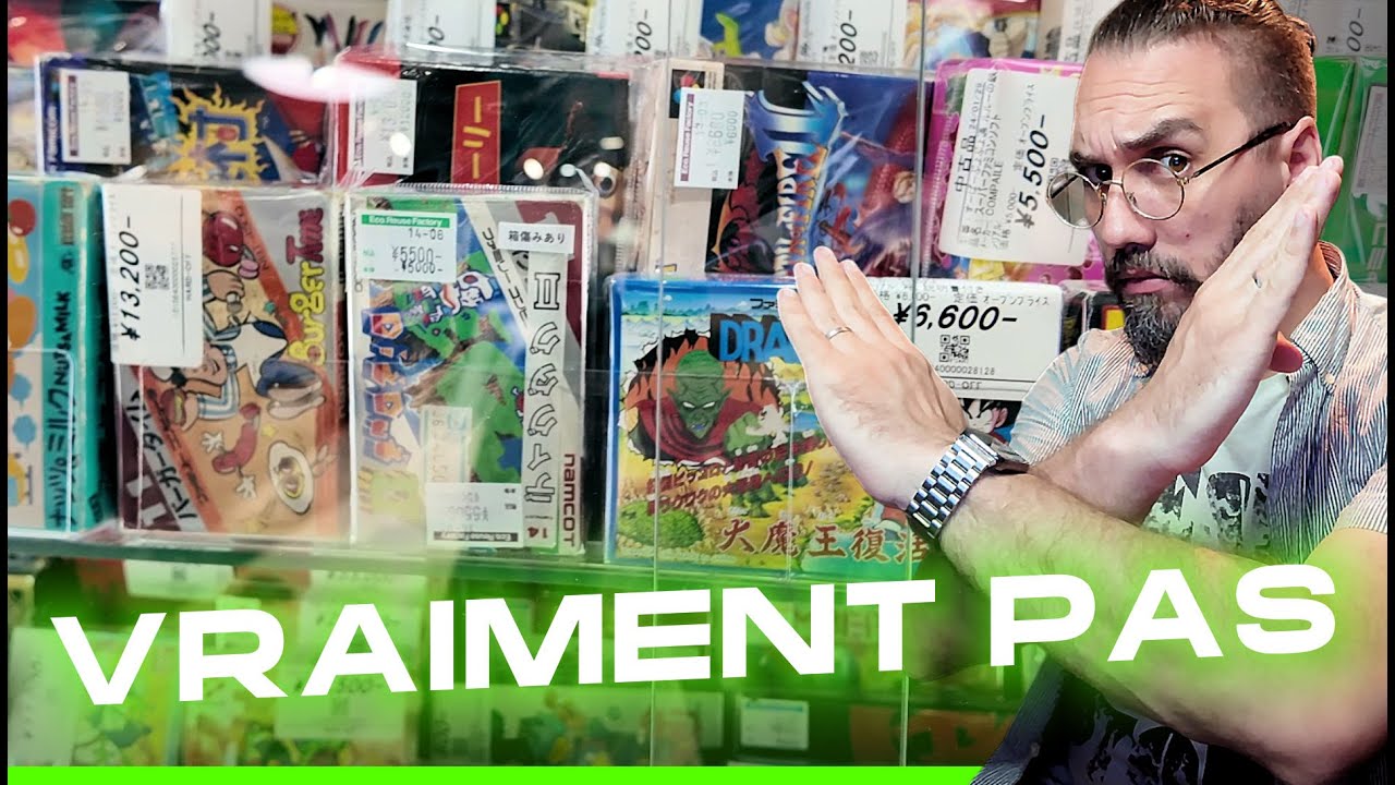 NON, NON et NON ! - VLOG Book Off Retro Gaming et Figurines Japon Tokyo