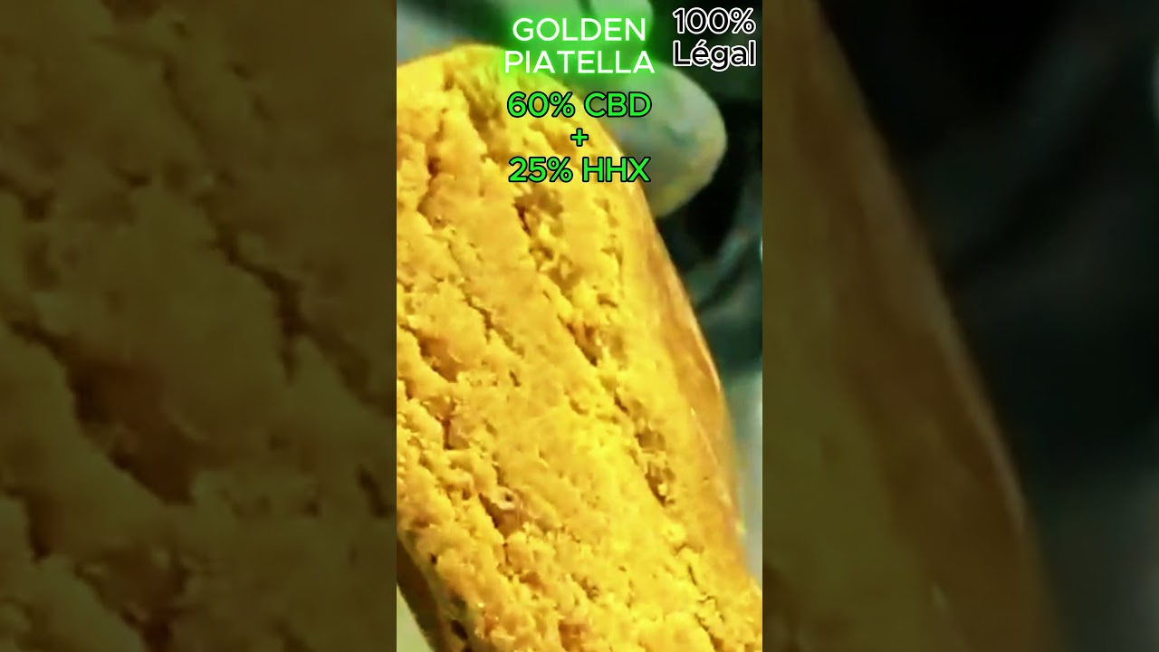 Golden Piatella - CBD+HHX chez Zenzo.fr - 100% légal en EU.