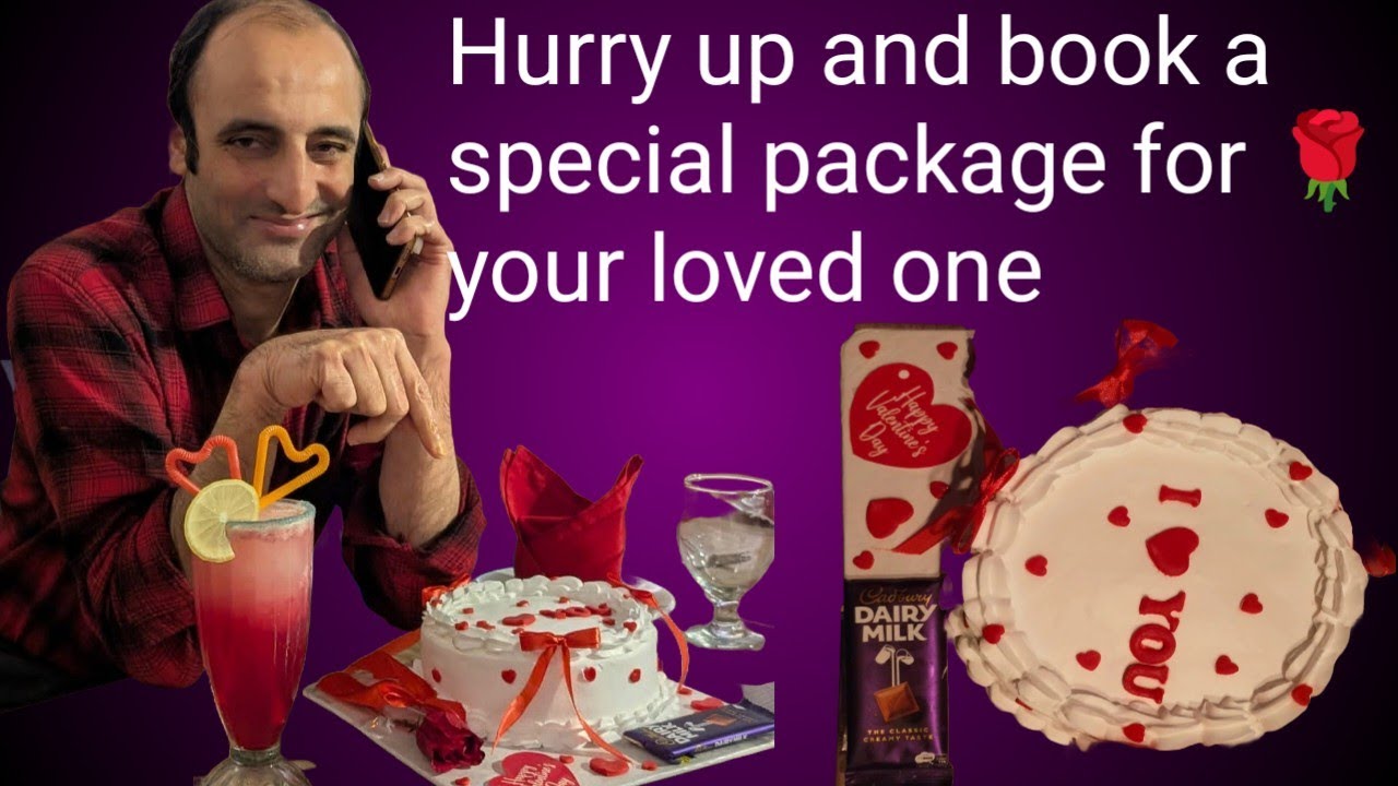 Valentine special -Special surprise for you - Daily restaurant operation -Work routine -