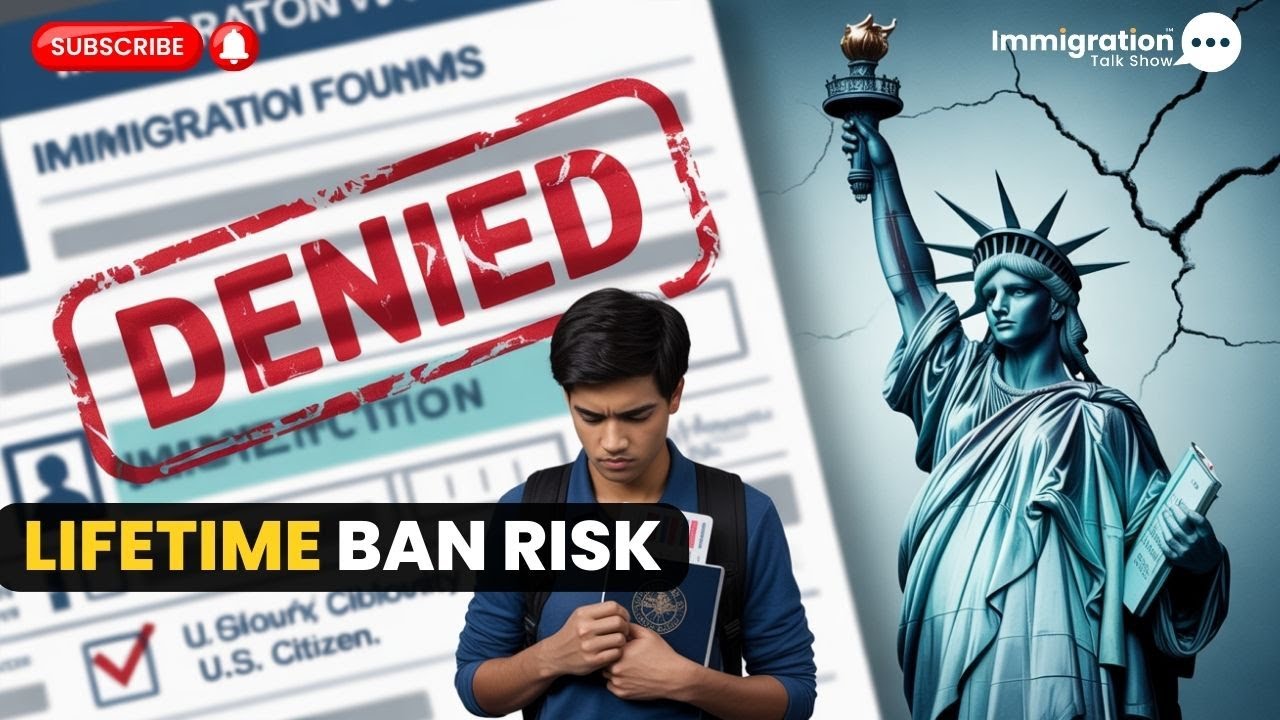 USCIS: 1 Mistake = Lifetime Ban | Indian Immigrants at Risk