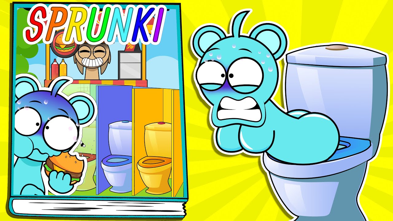 [Paper DIY] Making INCREDIBOX SPRUNKI Game Book 📚 (➕ Sky Story Bad toilet Squishy Surgery)