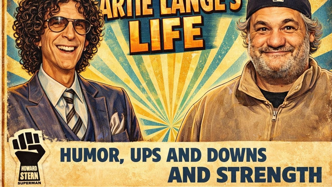 The Life of Artie Lange: Humor, Struggles, and Strength l 𝗧𝗵𝗲 𝗛𝗼𝘄𝗮𝗿𝗱 𝗦𝘁𝗲𝗿𝗻 𝗦𝗵𝗼𝘄