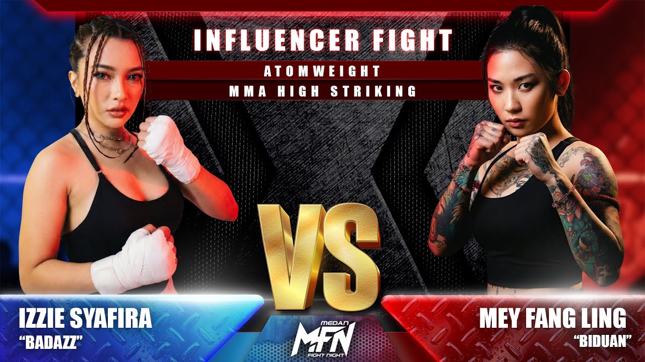 Izzie Syafira VS Mey Fang Ling | Medan Fight Night Hunters' Party Full Fight Replay