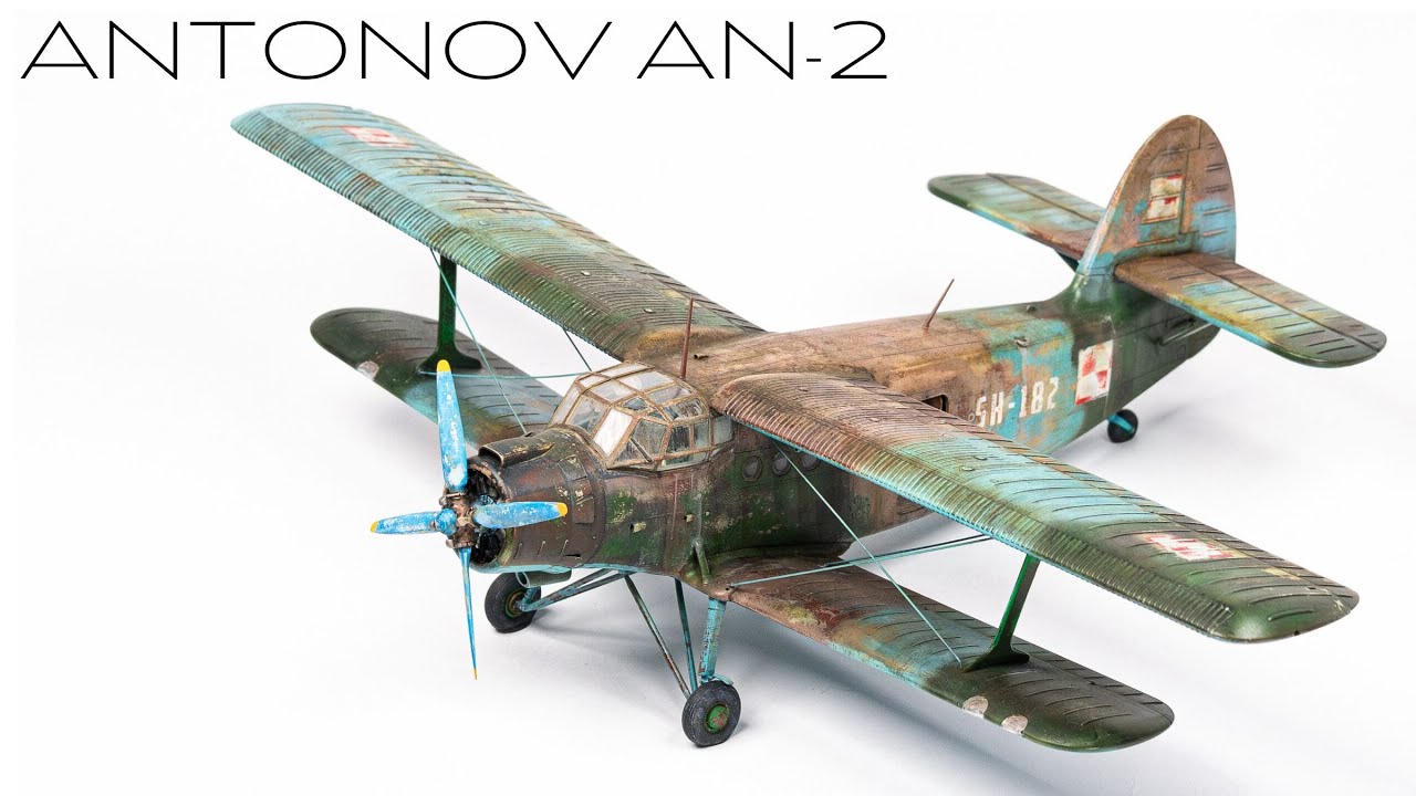 Abandoned Antonov AN-2 Model Aircraft Weathering