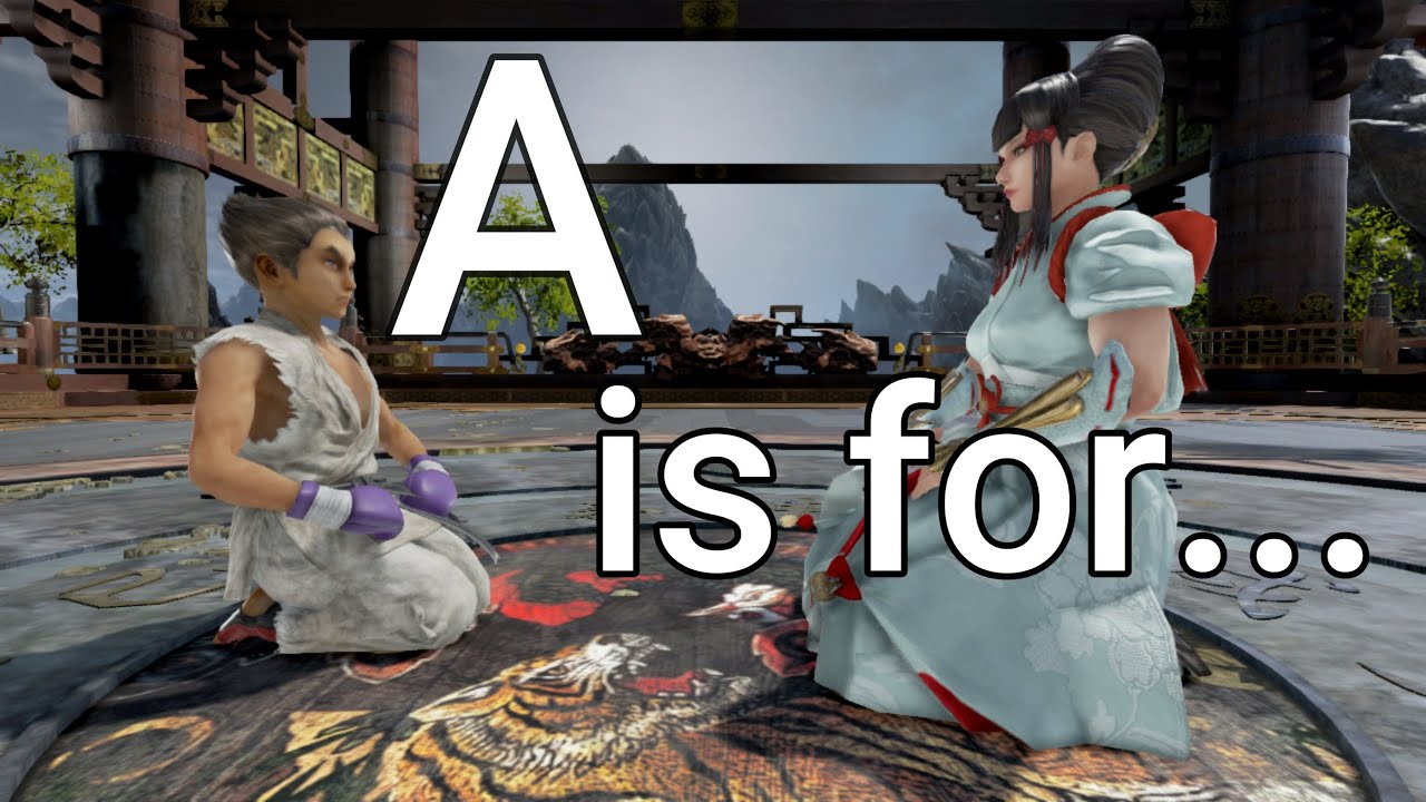 Learn The Alphabet with Tekken