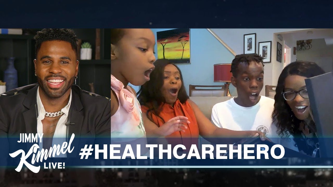 Jason Derulo Surprises Nurse with New Minivan - Supported by Chrysler