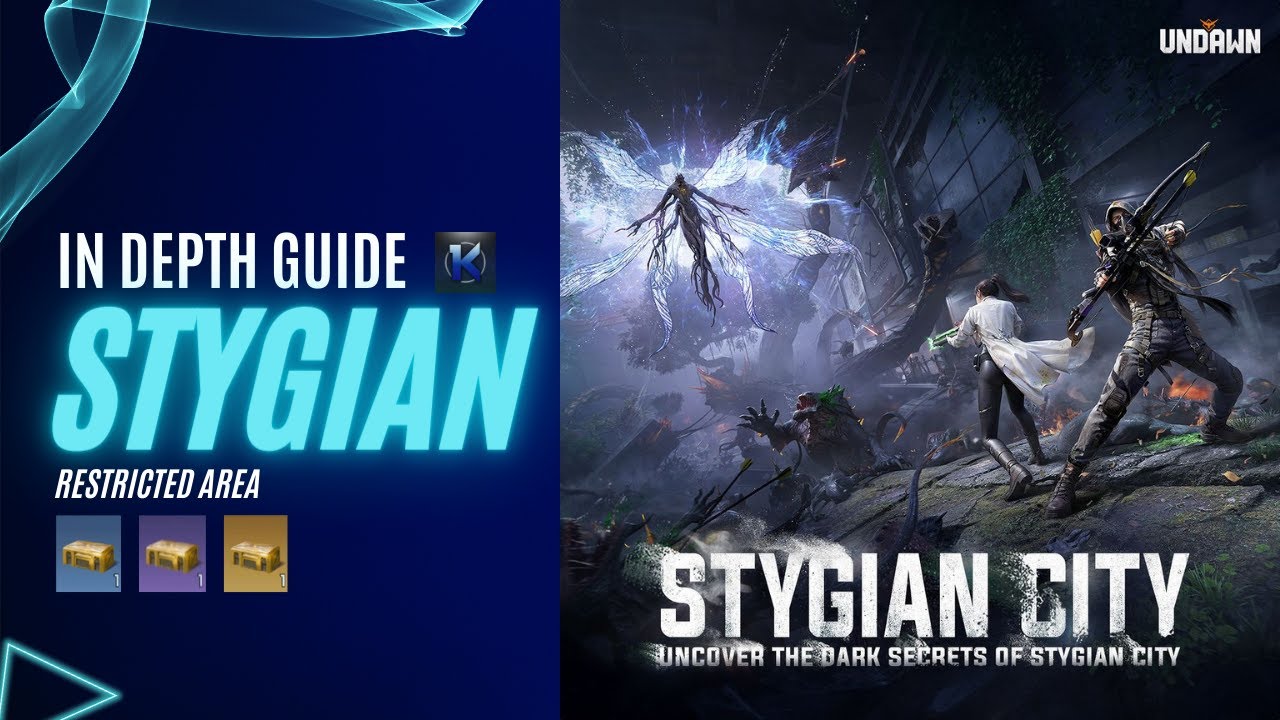 Stygian Restricted Area - In depth tutorial | Garena Undawn MYSG