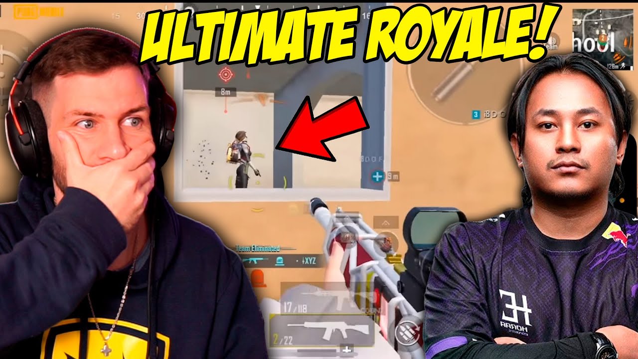 ESTO PASA CUANDO UN JUGADOR COMPETITIVO ENTRA A ULTIMATE ROYALE!!