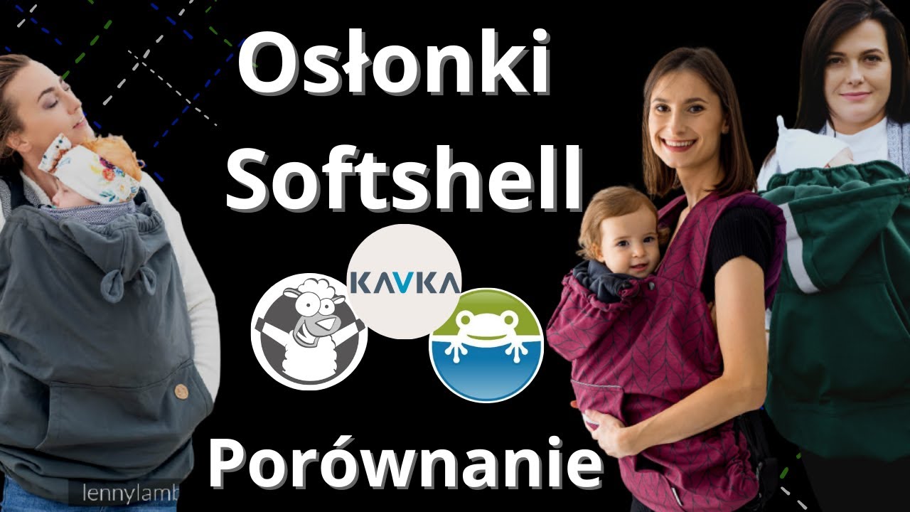 Por&oacute;wnanie osłonek softshell - Kavka, Little Frog i LennyLamb