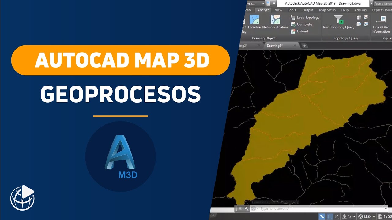 Geoprocesamientos en AutoCAD Map 3D