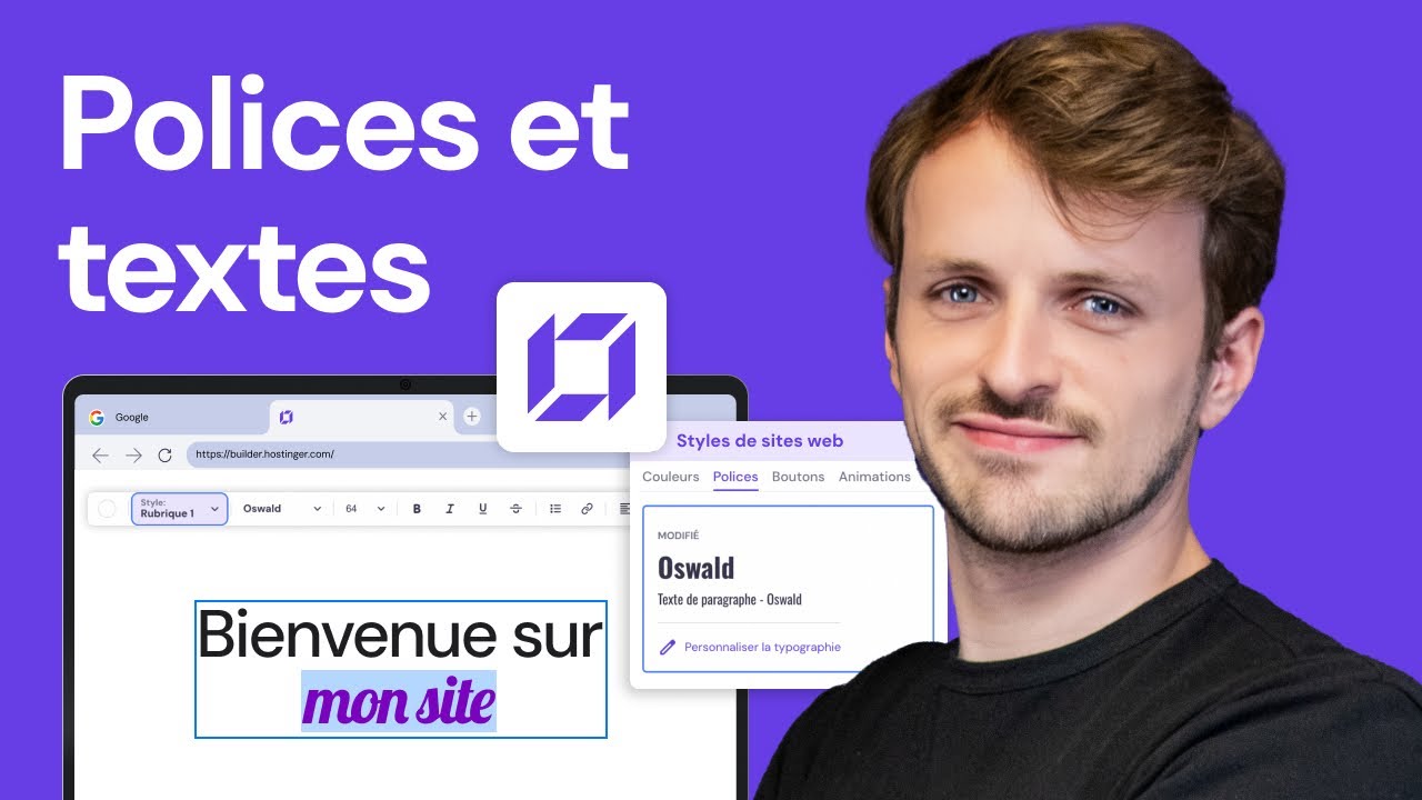 Gérer les Polices sur le Créateur Hostinger - 2 Méthodes Faciles