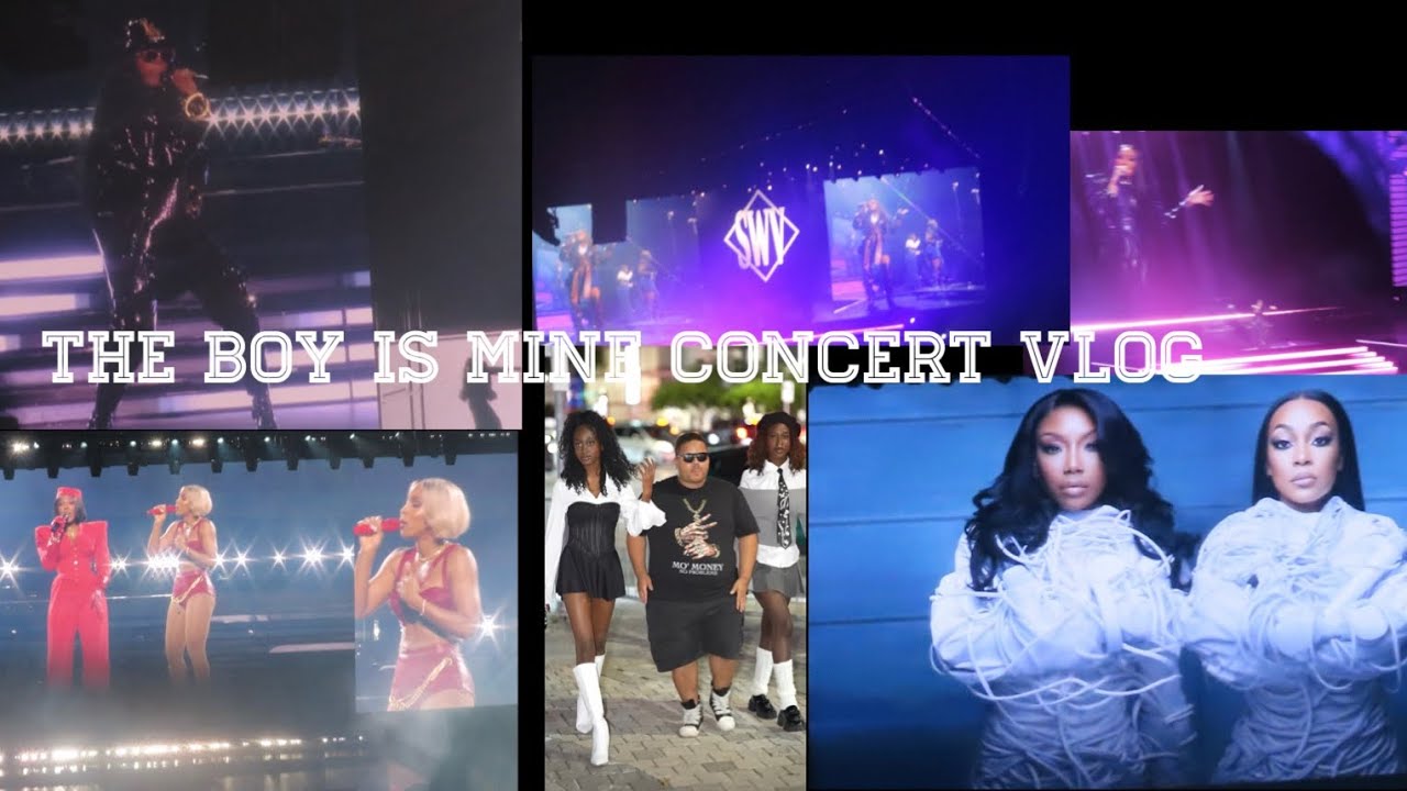 The Boy Is Mine Concert Vlog 