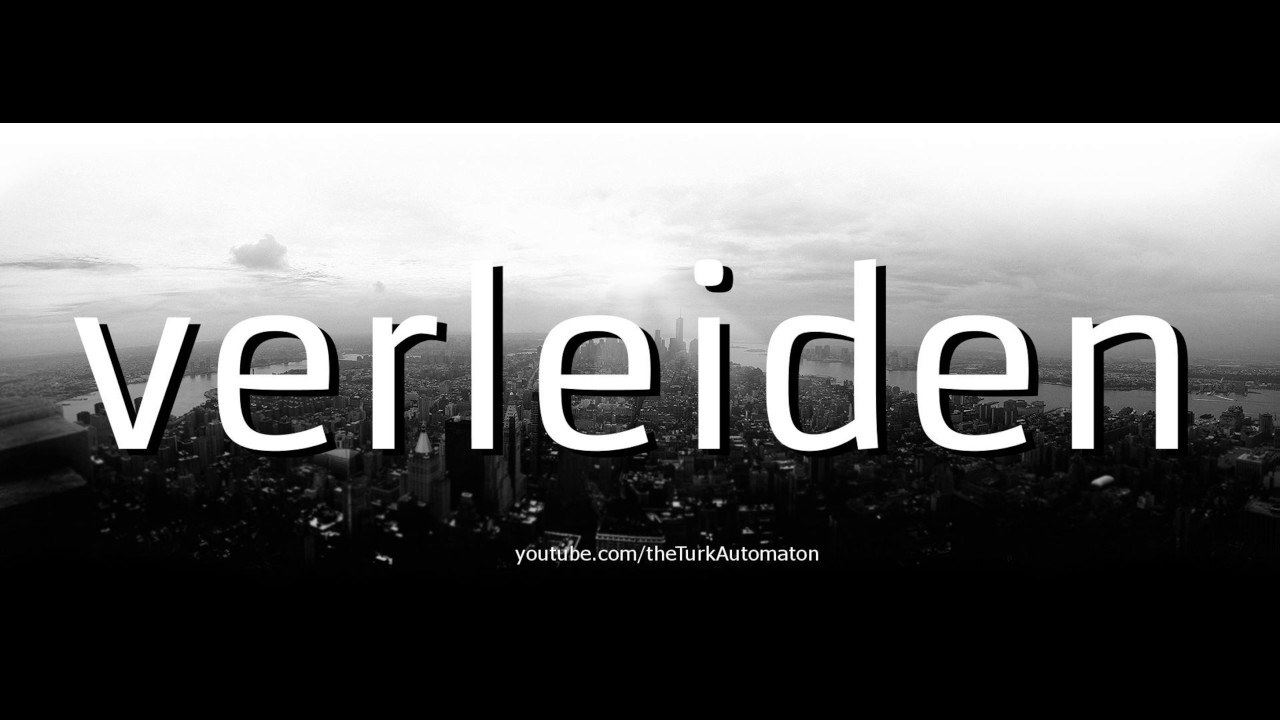 Как произносится verleiden на немецком языке?