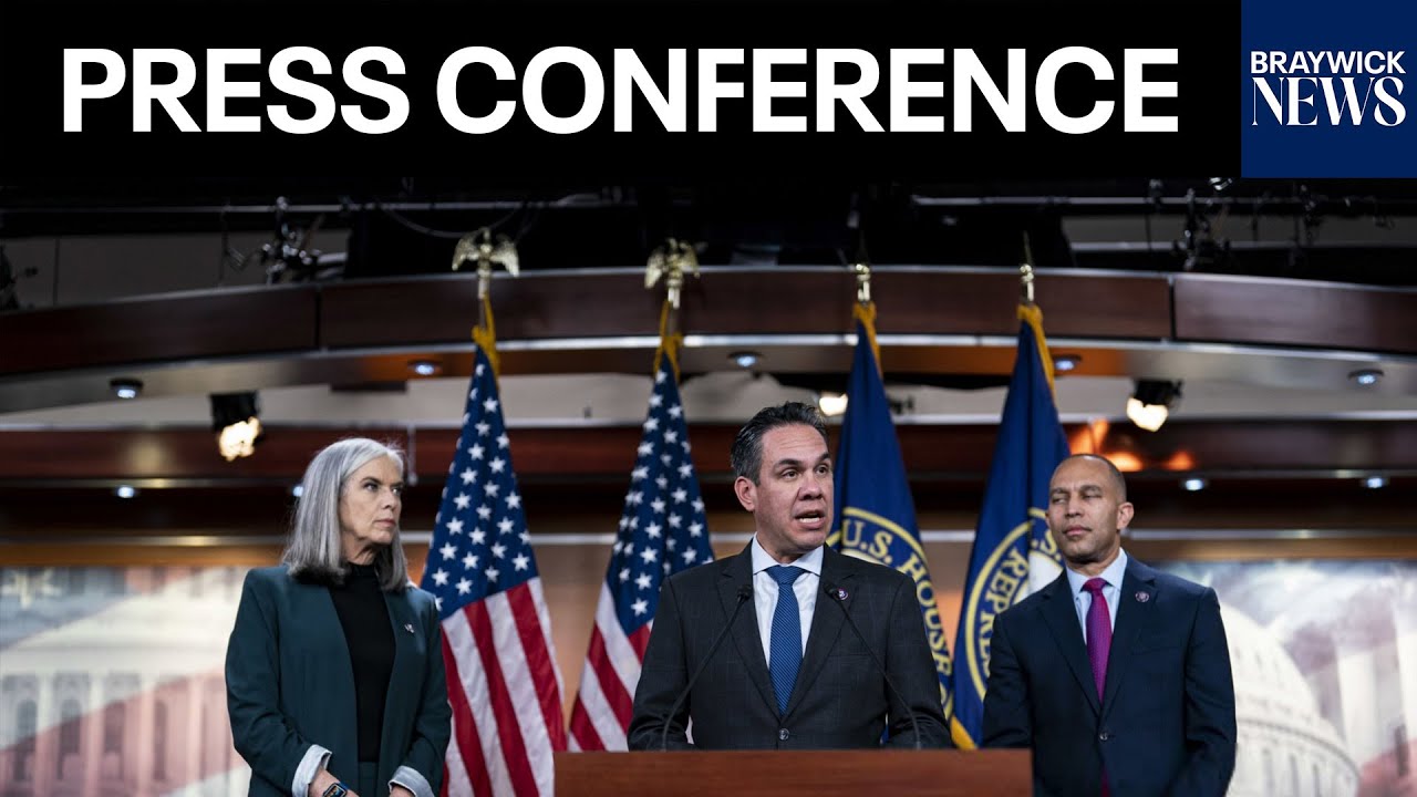 LIVE: House Democrats Hold Leadership News Conference In Washington