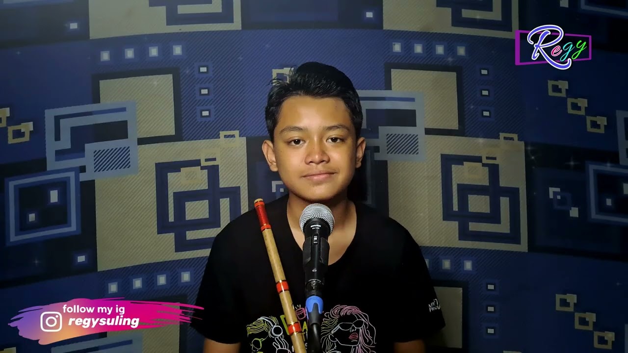 BADAI BIRU - CIPT : EDI LESTALUHU - REGY SULING COVER #dangdut #cover #sulingbambu