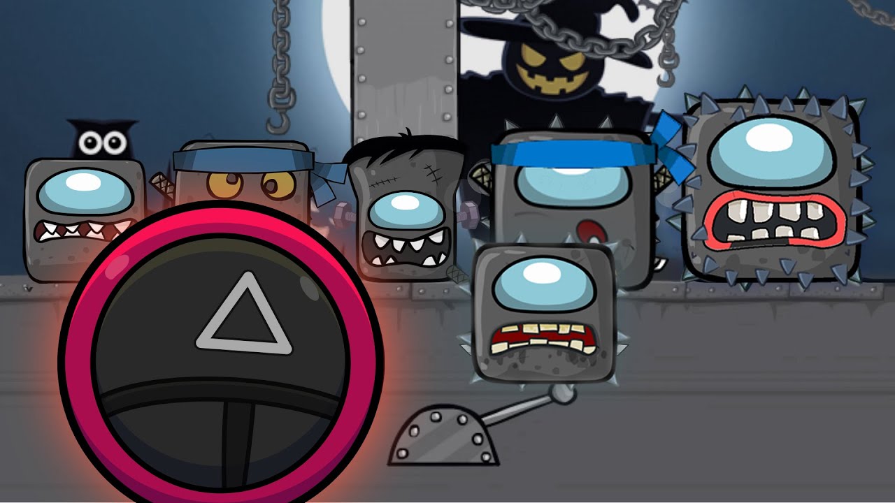 Red Ball 4 Fusion Battle | Squid Game Vs All Boss (Among Us Boss)