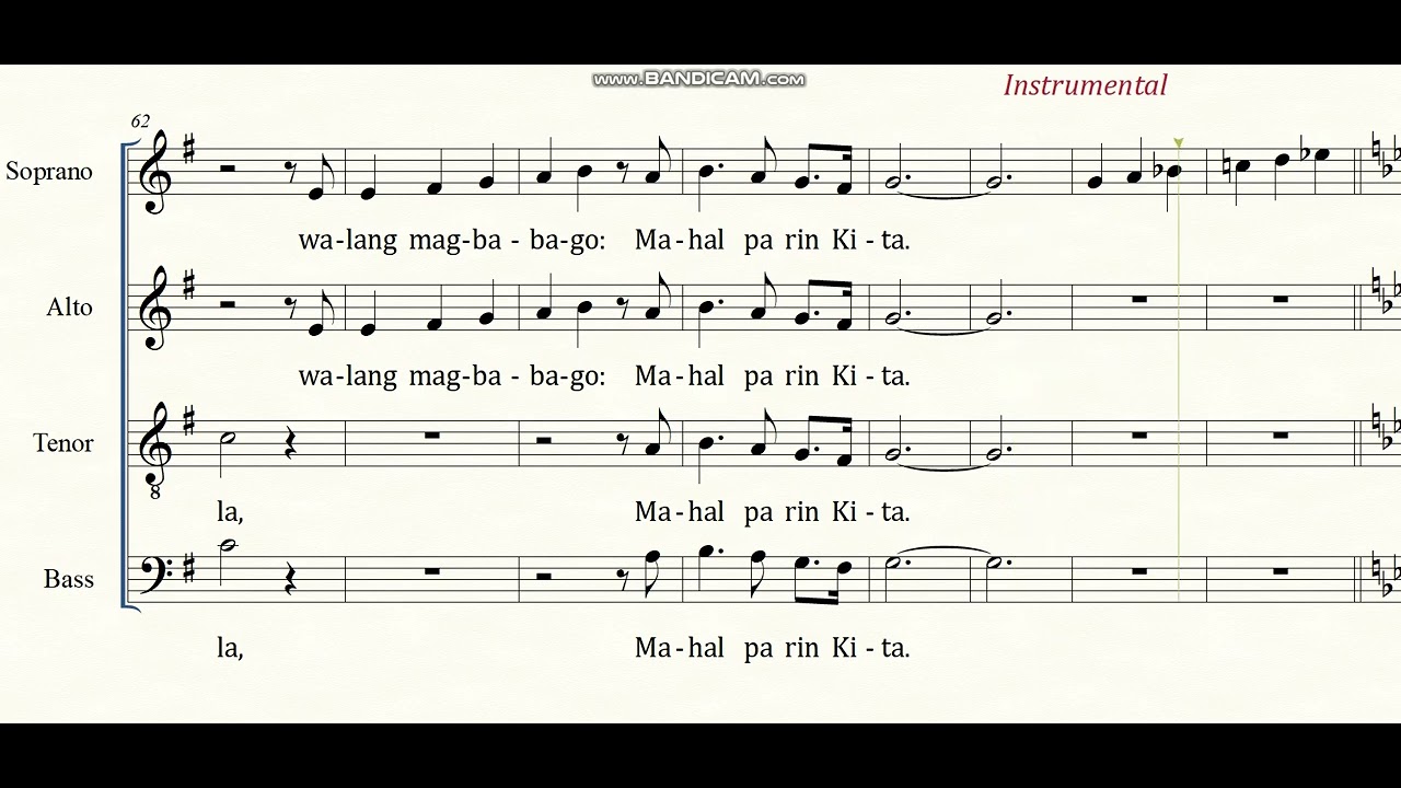 Pagkabighani (Christify) - Manoling V. Francisco, SJ (Arr. Palan Reyes) SOPRANO