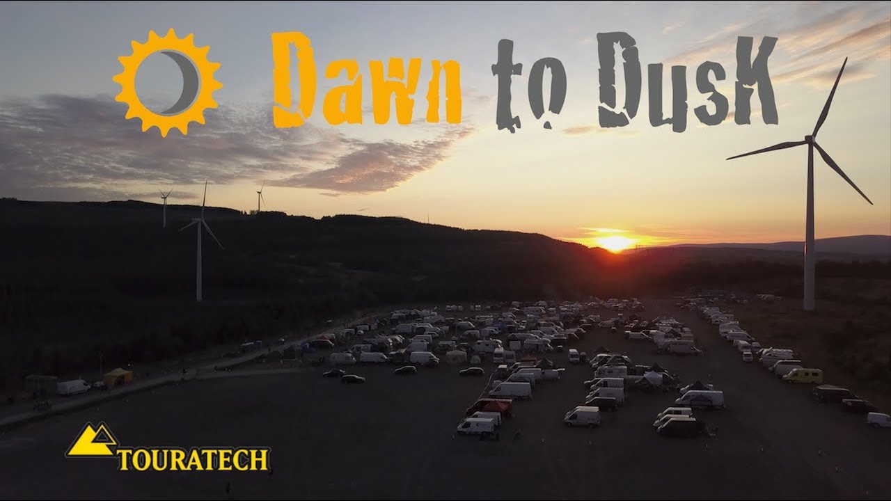Dawn to Dusk enduro 2017, from Walters Arena, South Wales