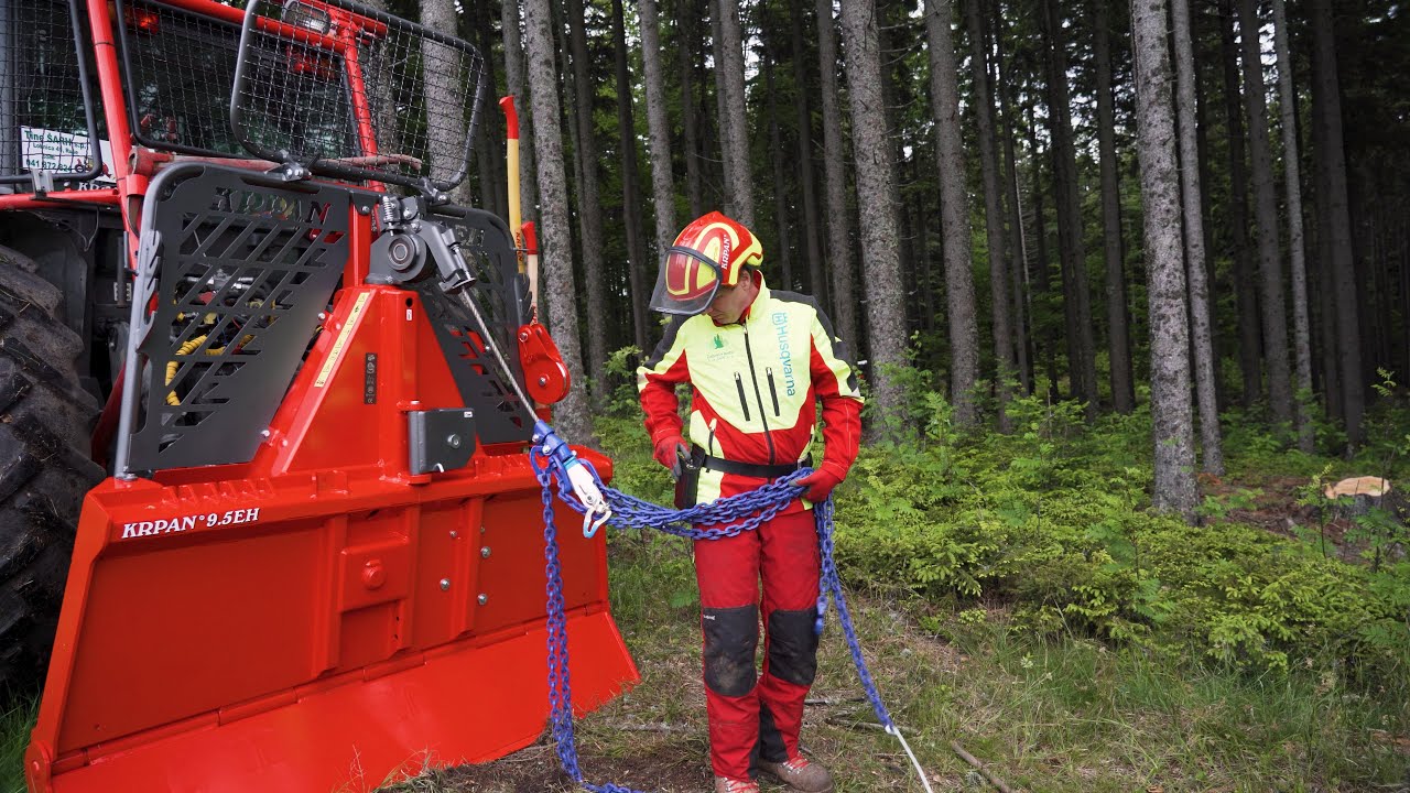 Logging Winches KRPAN, Part 2 – hydraulic and radio controlled EH winches
