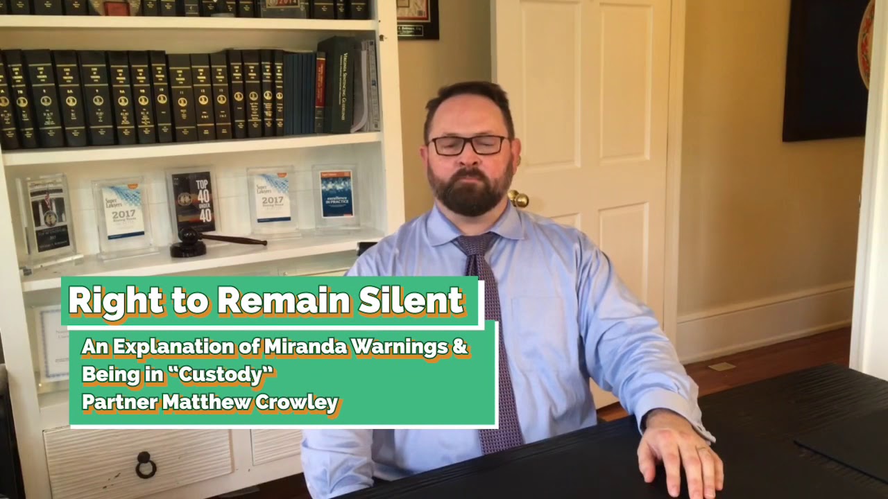 Reading of Rights: The Miranda Warning, When it Applies and When it Does Not