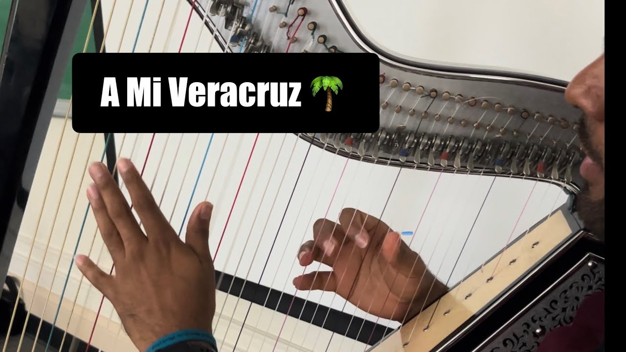 A Mi Veracruz Harp | Salvador Peña 2024 Guadalupe Mariachi Summer Workshop
