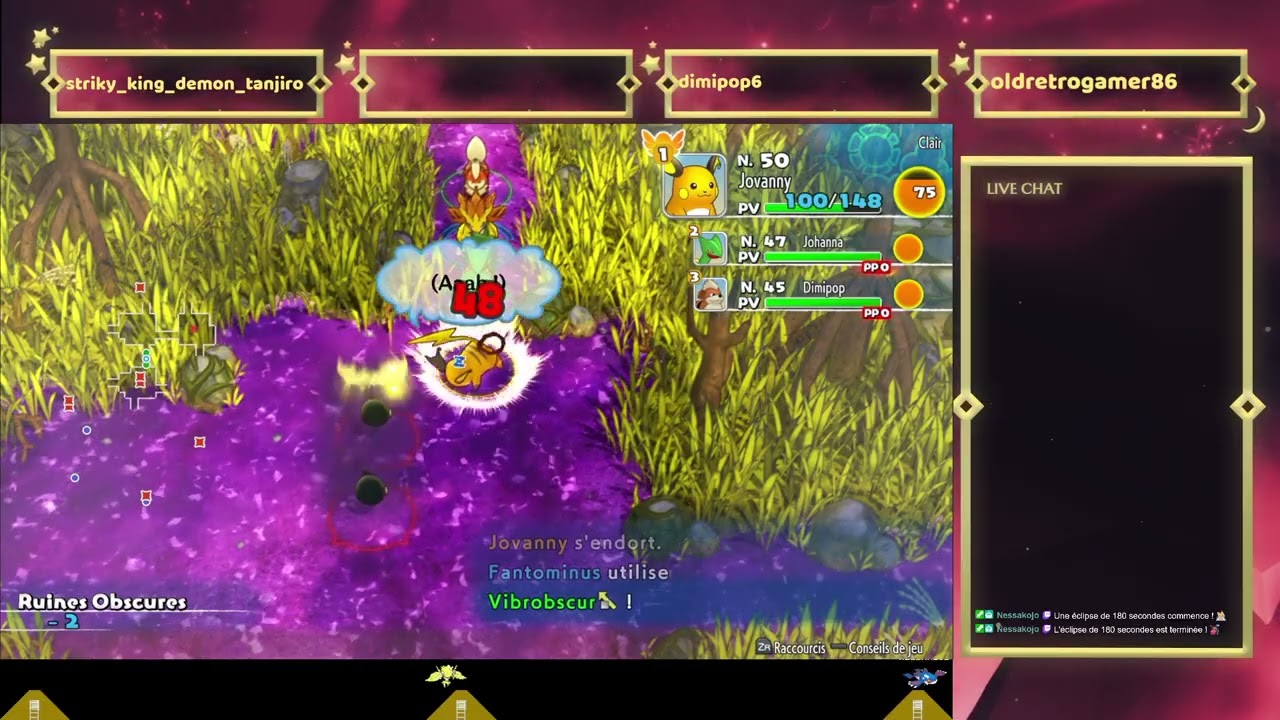 VOD Pokémon DM DX J7 : On continue d'xp et JE DETESTE se chien