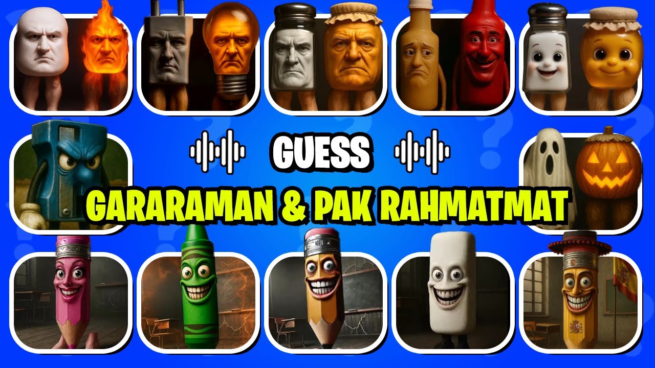 Guess Gararaman & Pak Rahmatmat Family Brainrot | Brainrot Animals Quiz