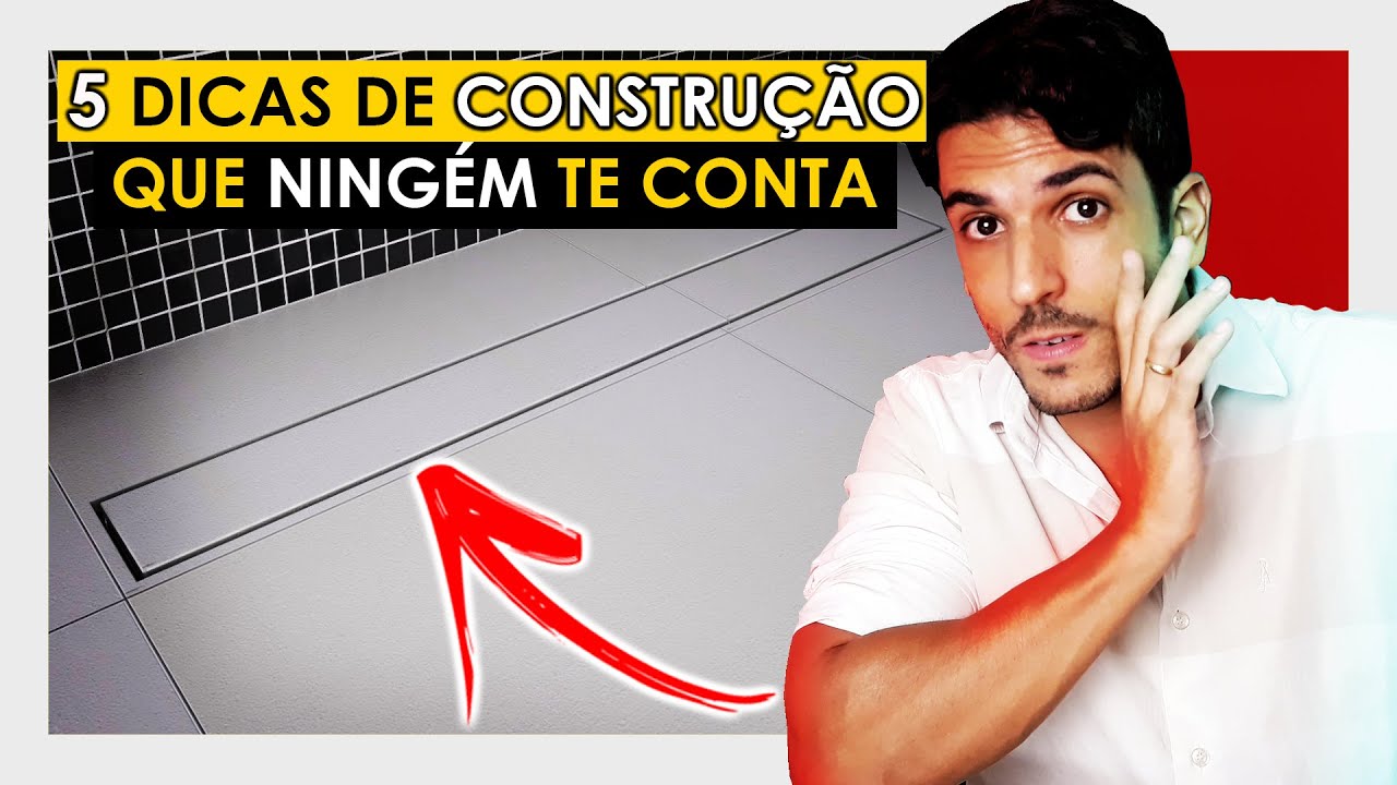 5 DICAS DE CONSTRUÇÃO QUE NINGUÉM TE CONTA!