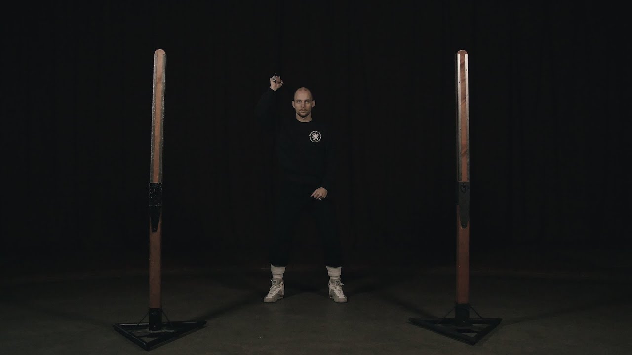 Sztuka Krzyżowa (Praca na dwóch słupach) Cross Cutting Art (Working on two pells)