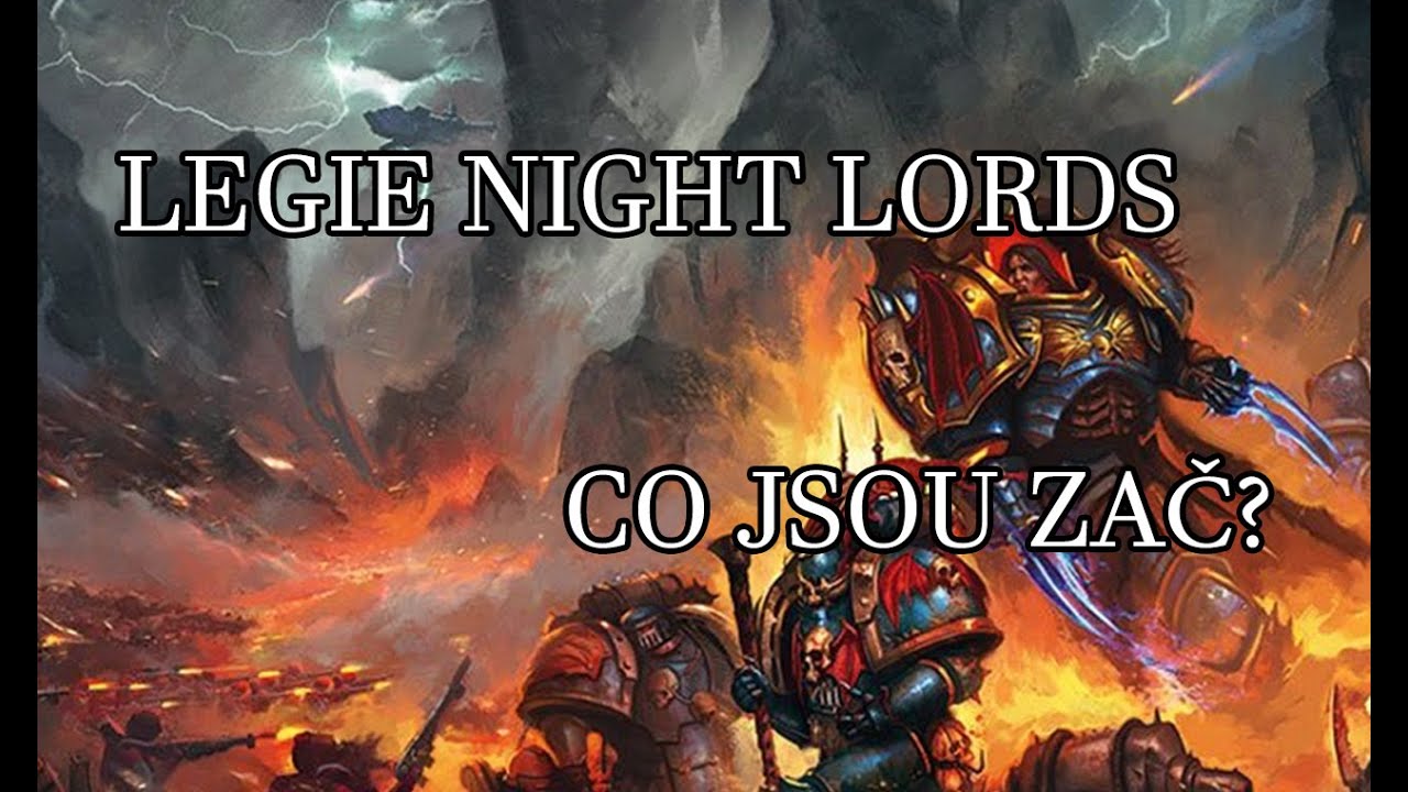 Legie Night Lords | Warhammer 40000
